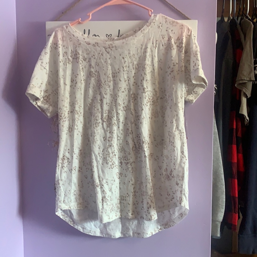 Maurices cheetah print t shirt